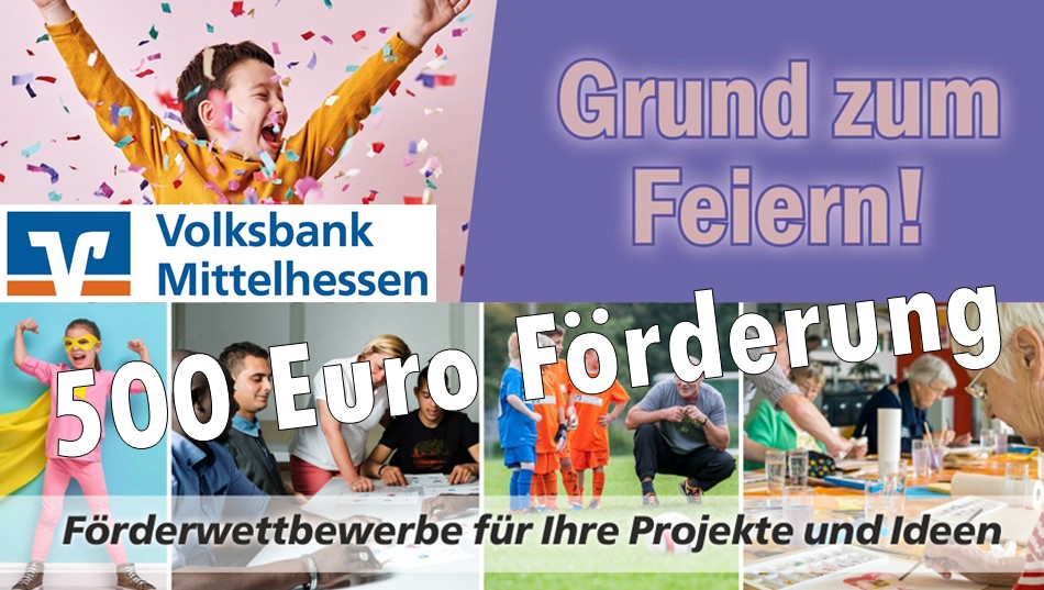 Volksbank Mittelhessen unterstützt Chorleiterjubiläum im nächsten Jahr